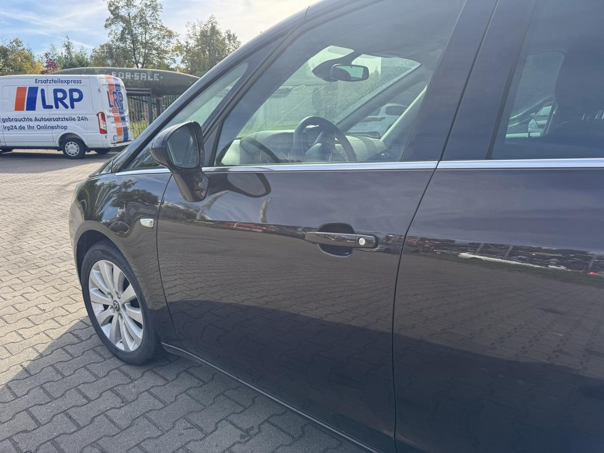 Opel Zafira C Tourer original T&uuml;r vorn links Z41C Mahagonibraun Rohbau Bj.2015